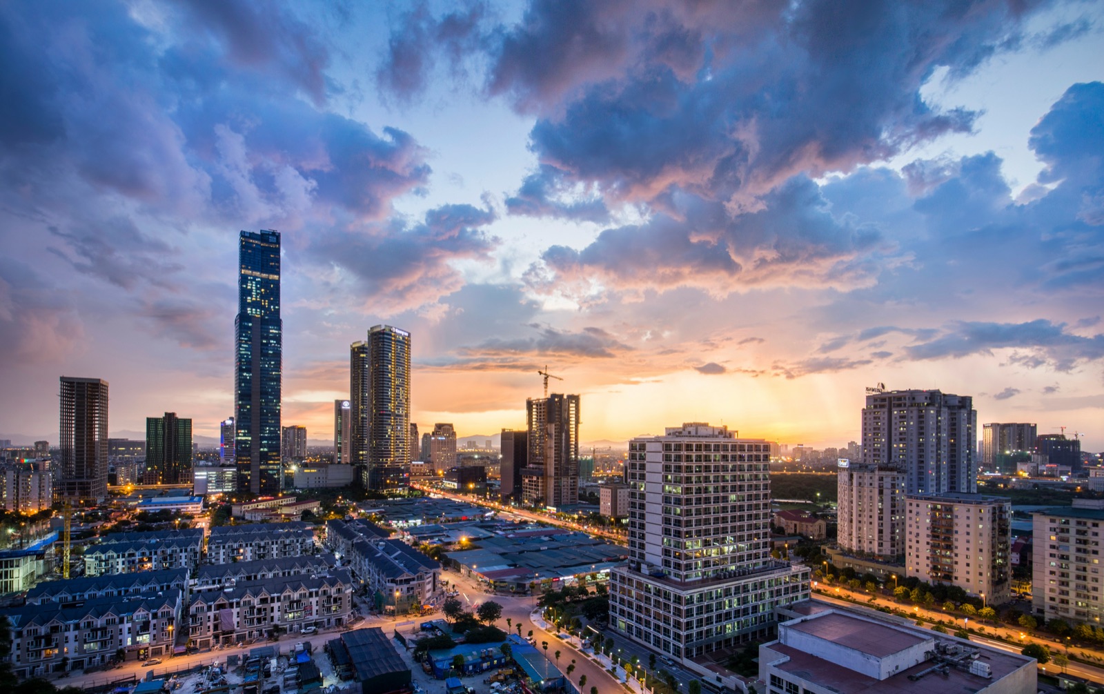 Ho Chi Minh City skyline at sunset, where Provigood is headquartered.